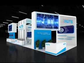 现代展览 展示 展台 NUTS 科技展台 电子科技  展厅