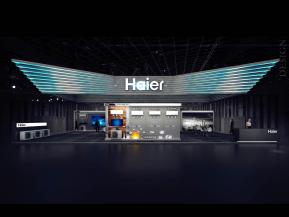 海尔国外展台模型