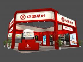 中国茶叶展览模型
