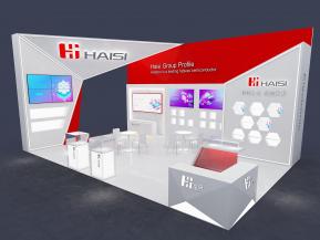 海思电子科技通讯展览模型