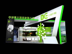 得义照明展览模型