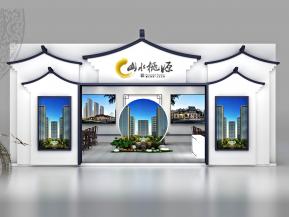 山水挑源展览模型