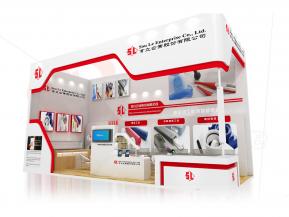 首立企常股份橡胶展览展示展台模型