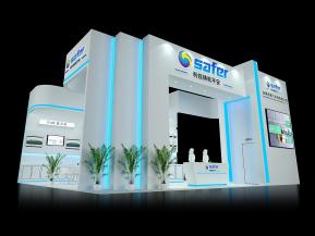 翔飞科技展览模型