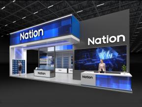 NATION展览模型