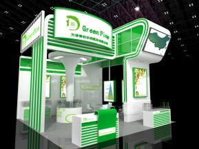 青松华药展览模型