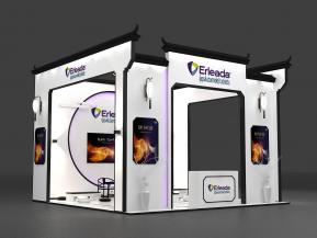 Erleada上市会展台