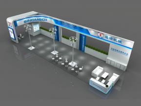 通泽机械展览模型