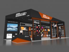 波斯顿展台模型