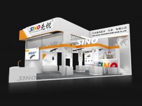 先锐模具二层展位特装