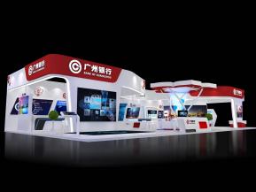 广州银行展览展示模型