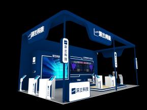 深蓝科技展览模型