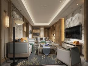 客厅餐厅3D模型