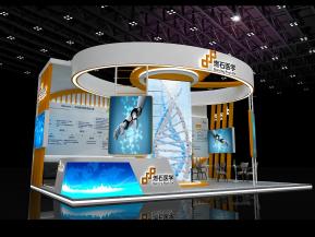燃石医学展会展览设计