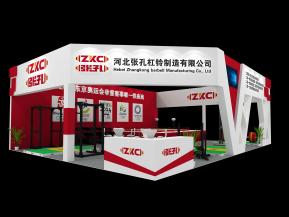 张孔杠铃展览模型