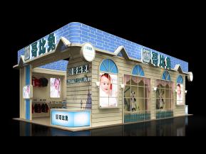 哥比兔展览模型