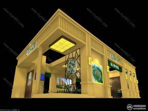翡翠公馆展览模型图片