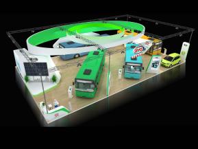 比亚迪展览模型