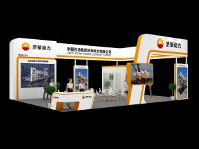 济柴动力展览模型