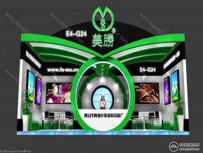 南海叶俊缝制设备展览模型图片