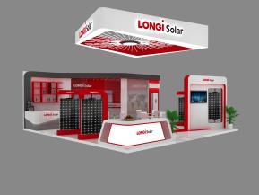 隆基股份展览模型