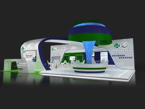 新丽美医疗展会展览设计