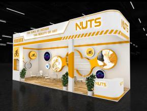 现代展览 展示 展台 NUTS 科技展台 电子科技  展厅