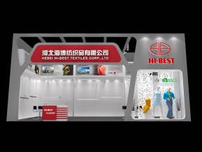 海博纺织品展览模型