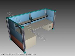 3D办公台
