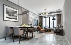 客厅餐厅3D模型