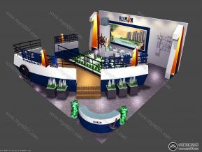 长江湾1号展览模型图片