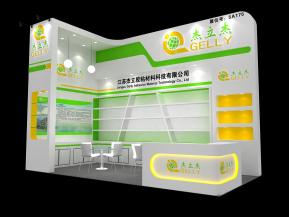 杰立杰展台模型图片