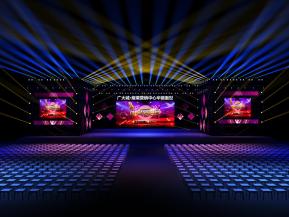 舞台效果图舞美3D模型