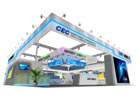 中国电子展览模型