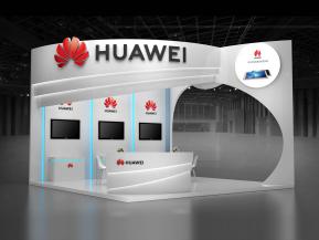 华为展览模型