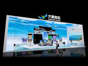 大鹏新区展览模型