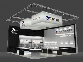 上海高淳陶瓷展览模型