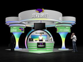 同程旅行展览模型