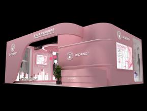 兰树化妆品展览模型