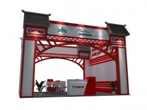 明天国际展览模型