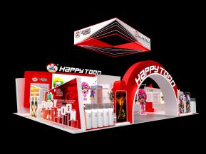 快乐超人展览模型