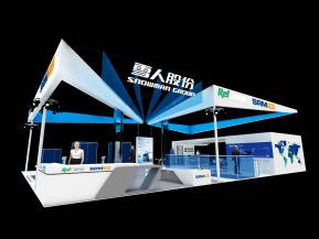 雪人股份展览模型