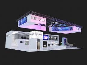 xizi西子电梯展台模型