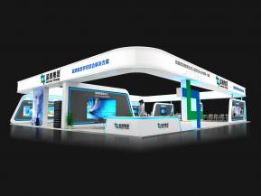 蓝鸽教育展览模型