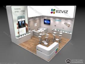 EZVIZ展台模型图片