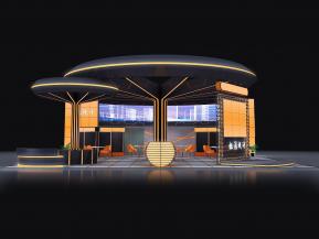 异科技形展会展台设计