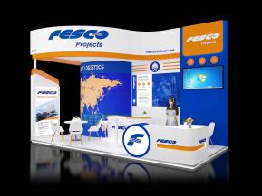 FESCO展台模型