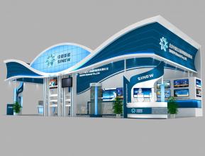 中玻新材展览模型