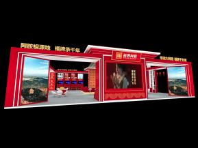 福牌阿胶展览模型