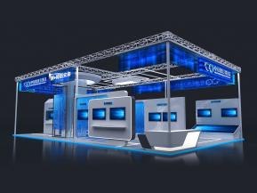 量子科技展会展览设计